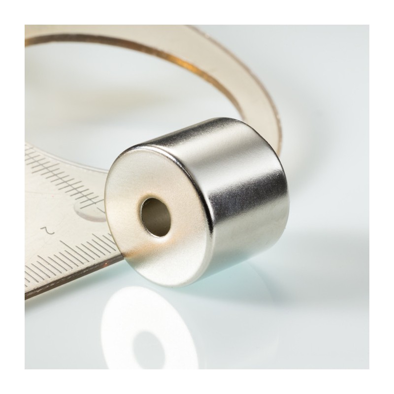 Magnet neodim inel cu diam.19,4x diam.5,1x16 N 120 °C, VMM9H