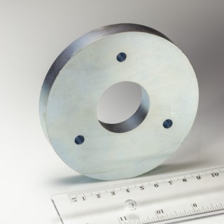Magnet neodim inel cu diam.104x diam.36x15 N 80 °C, VMM9-N48