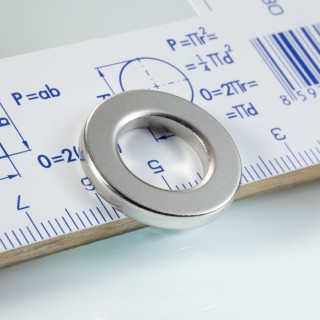 Magnet neodim inel cu diam.21,1x diam.12x3 N 180 °C, VMM4UH-N33UH