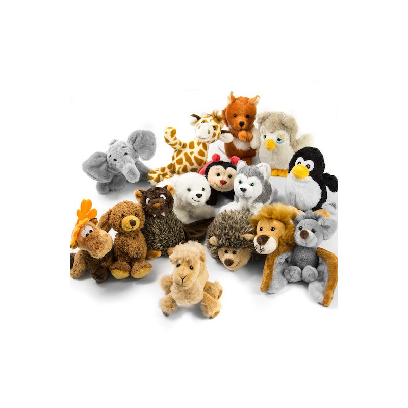 Magnet de pluș „urs polar” – 2 x magnet cusut în picioarele din față