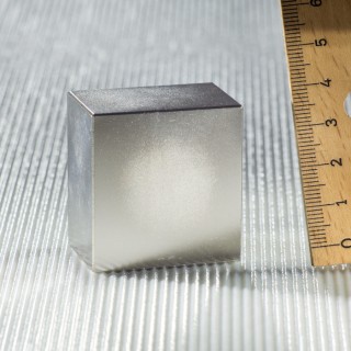 Magnet neodim bloc 25x38x40 N 80 °C, VMM4-N35