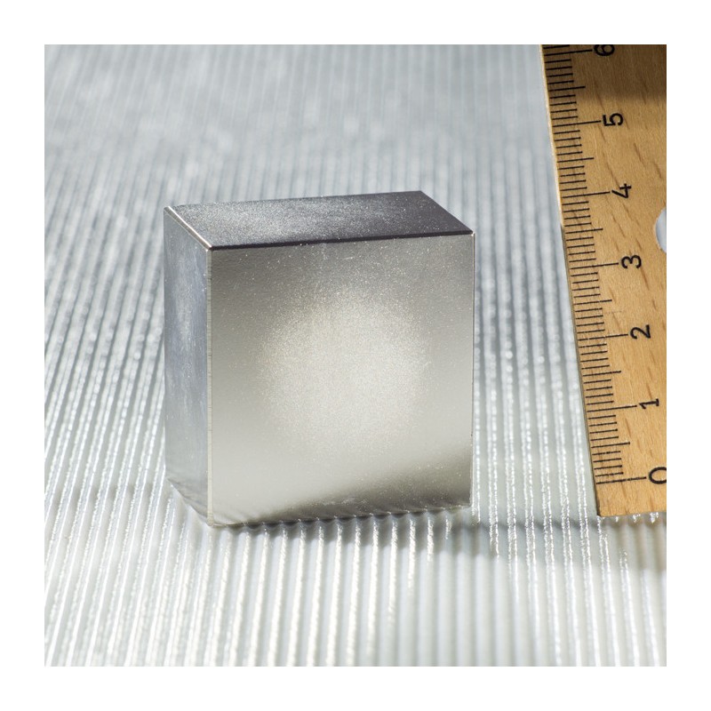 Magnet neodim bloc 25x38x40 N 80 °C, VMM4-N35