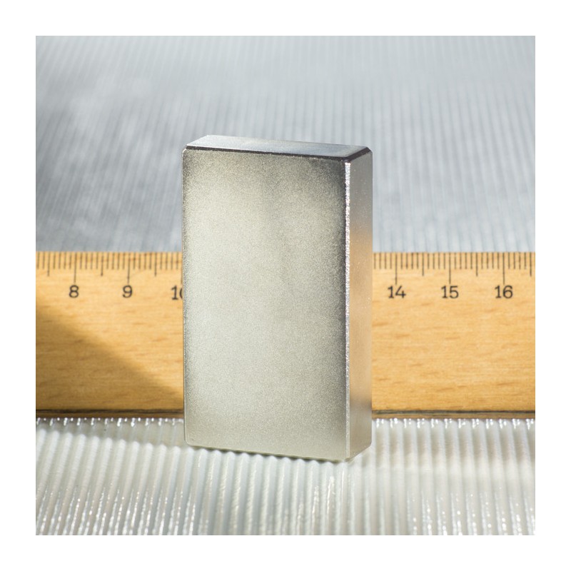 Magnet neodim bloc 55x32x12 N 80 °C, VMM10-N50