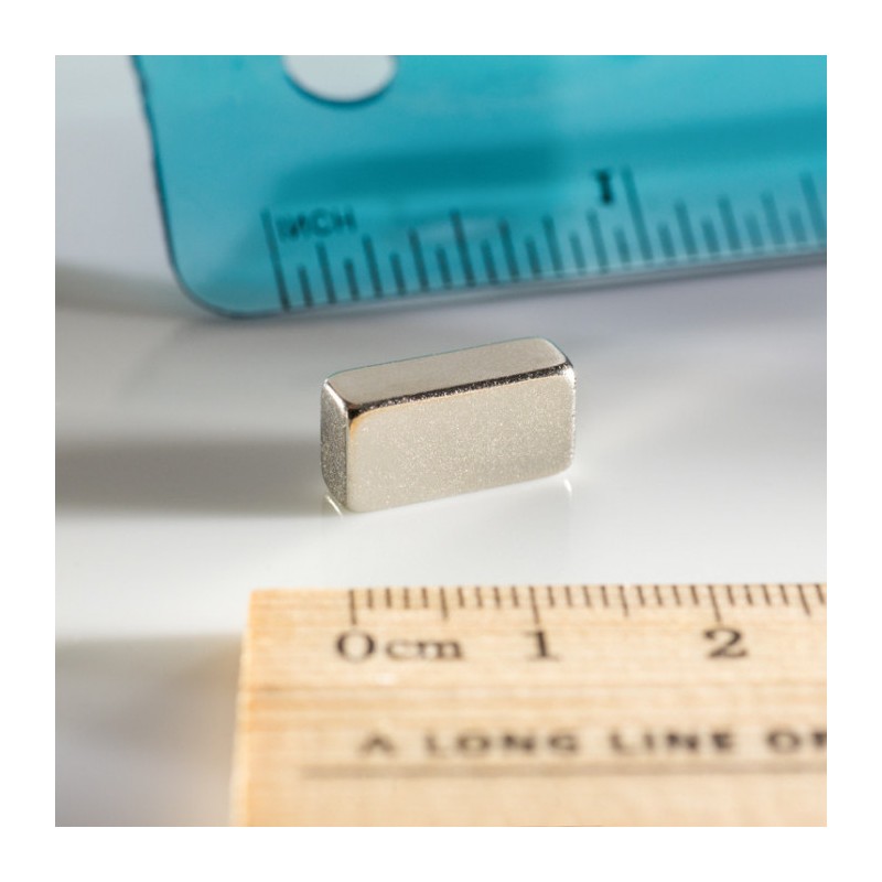 Magnet neodim bloc 15x7,5x5 N 80 °C, VMM4-N35