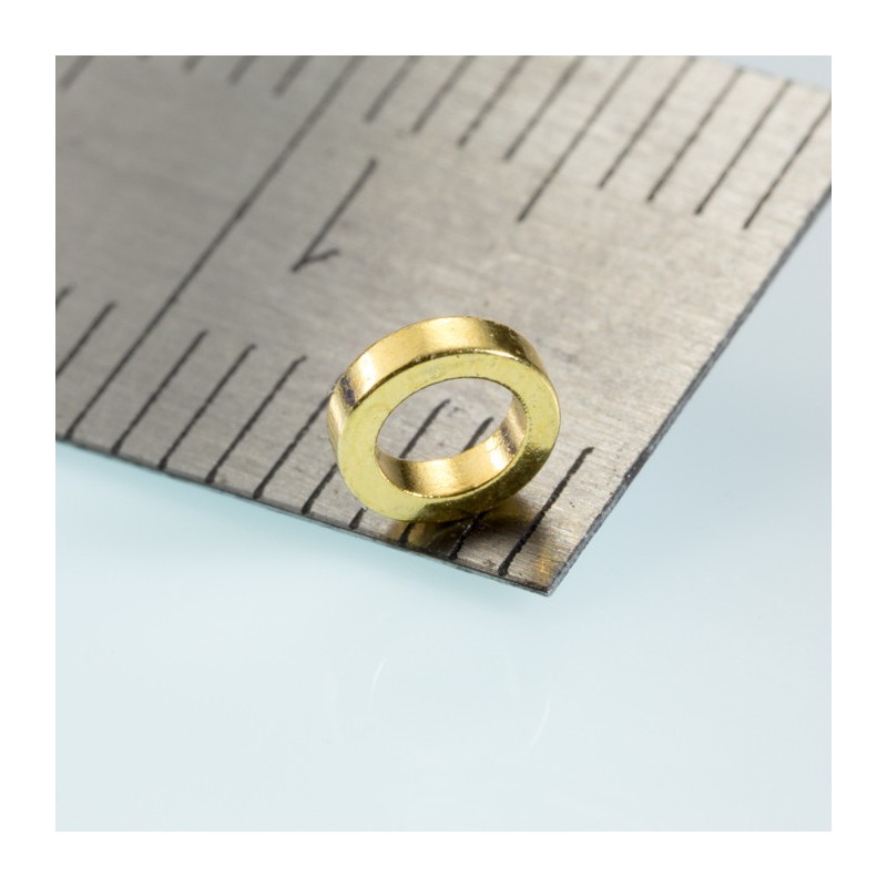 Magnet neodim inel cu diam.4x diam.2,6x1 Z 80 °C, VMM10-N50