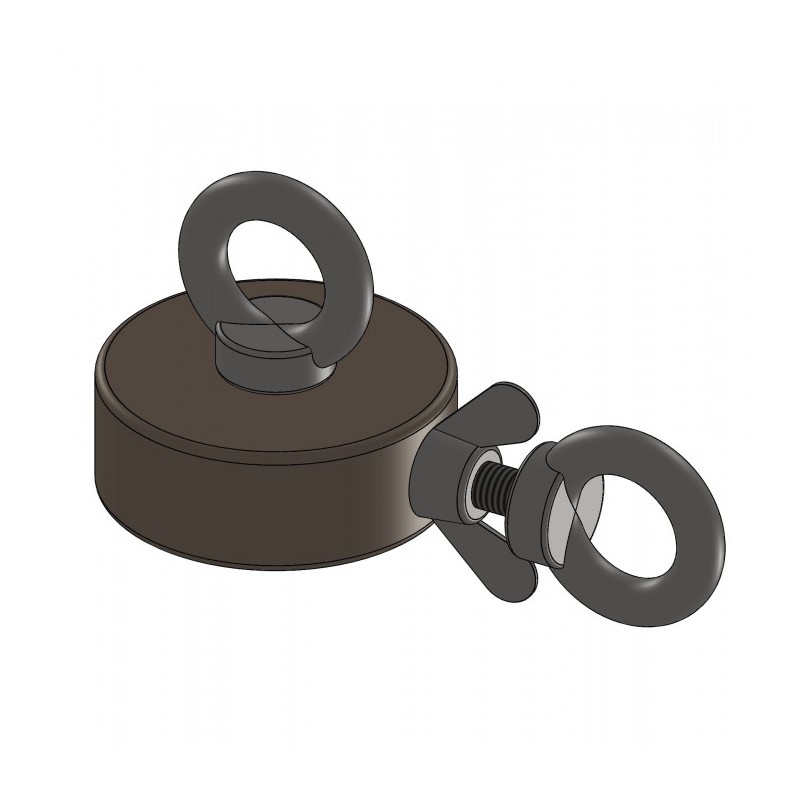 Fishing magnet 2x310Kg