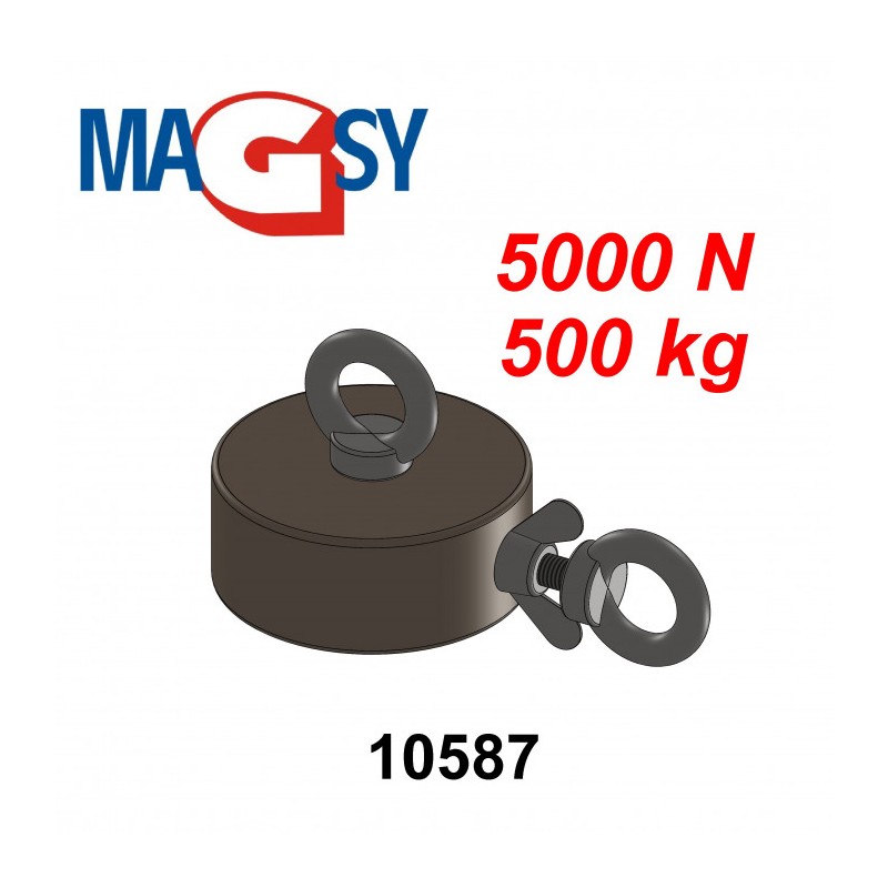 Fishing magnet 2x500Kg