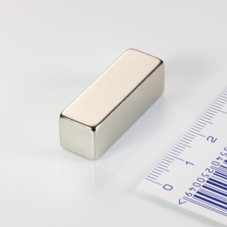 Magnet neodim bloc 30x10x10 N 80 °C, VMM4-N35