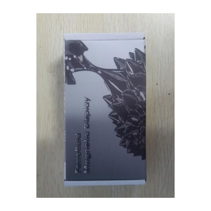 Sticlă cu lichid ferrofluid