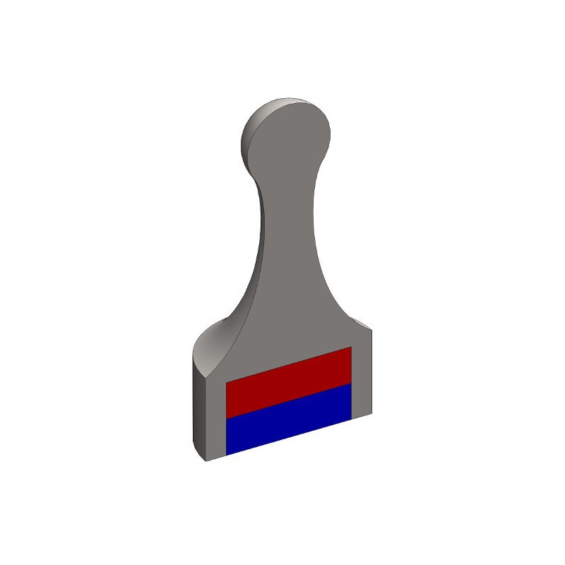 Magnet oală popic diam. 8x16 mm