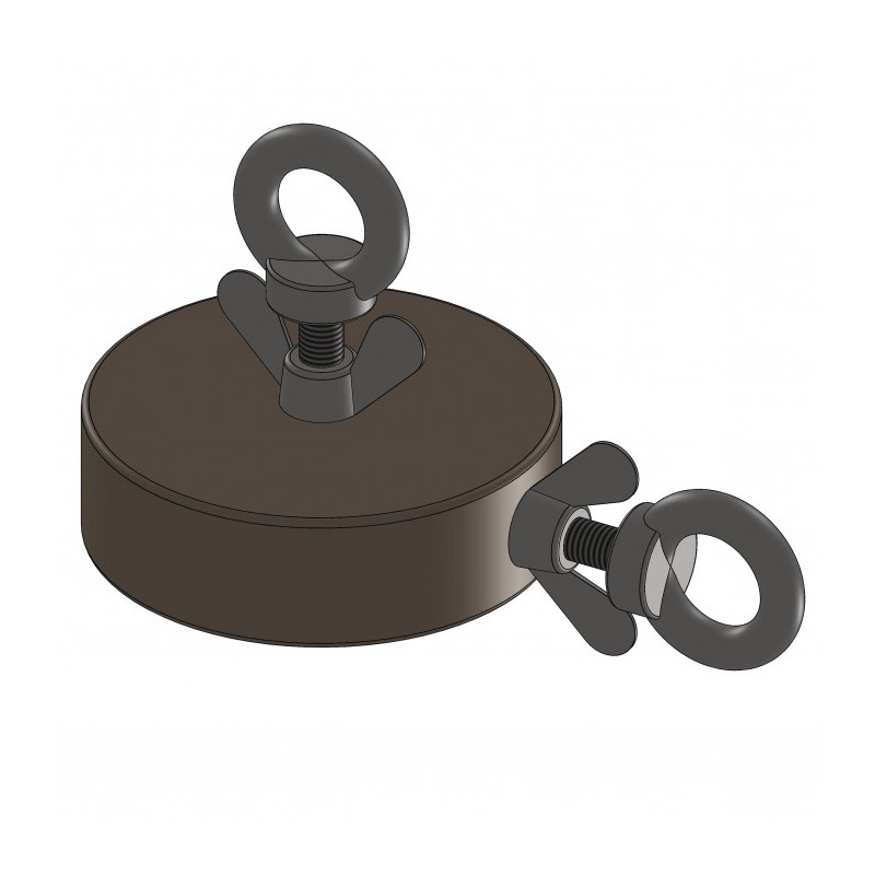 Fishing magnet 2x1100Kg