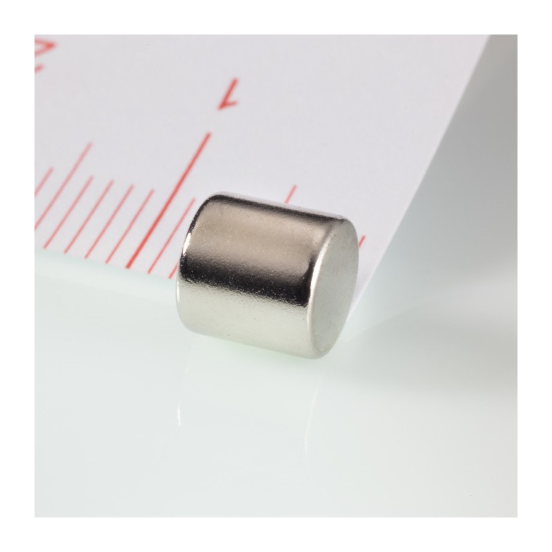 Magnet neodim cilindru cu diam.6x6 N 80 °C, VMM4-N35