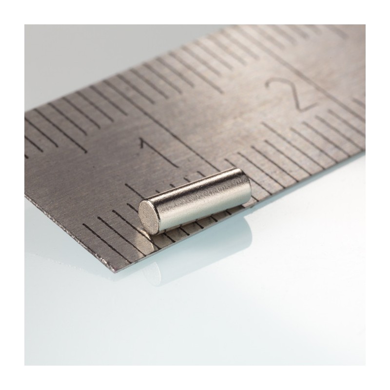 Magnet neodim cilindru cu diam.2x6 N 80 °C, VMM4-N35