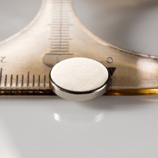 Magnet neodim cilindru cu diam.11x2 N 80 °C, VMM4-N35