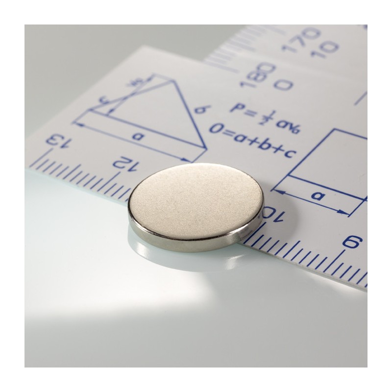 Magnet neodim cilindru cu diam.15x2 N 80 °C, VMM4-N35