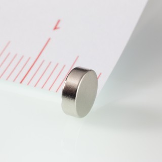 Magnet neodim cilindru cu diam.6x2 N 80 °C, VMM4-N35