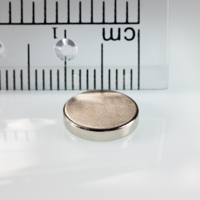 Magnet neodim cilindru cu diam.10x2 N 80 °C, VMM7-N42