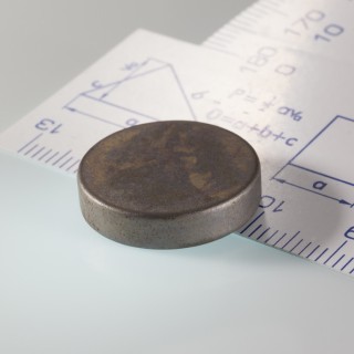 Magnet neodim cilindru cu diam.19x4,5 P 80 °C, VMM4-N35