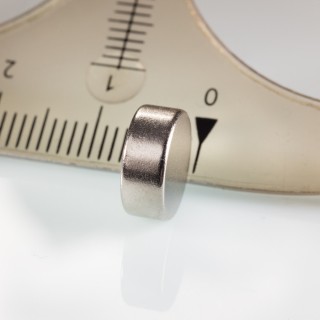 Magnet neodim cilindru cu diam.10x4 N 80 °C, VMM4-N35