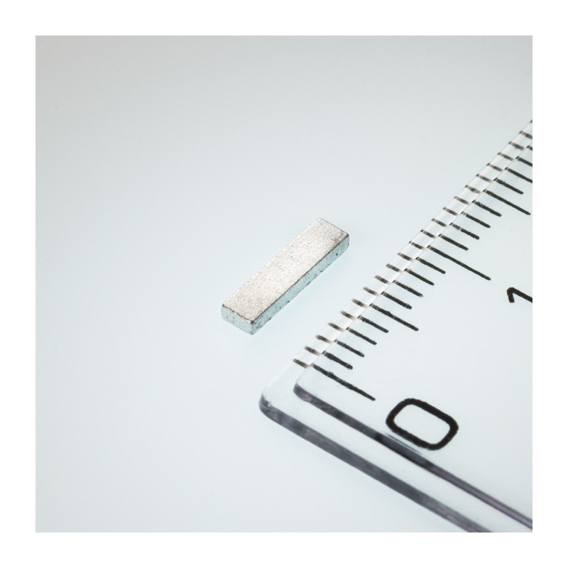 Magnet neodim bloc 8x1x2 Z 80 °C, VMM4-N35