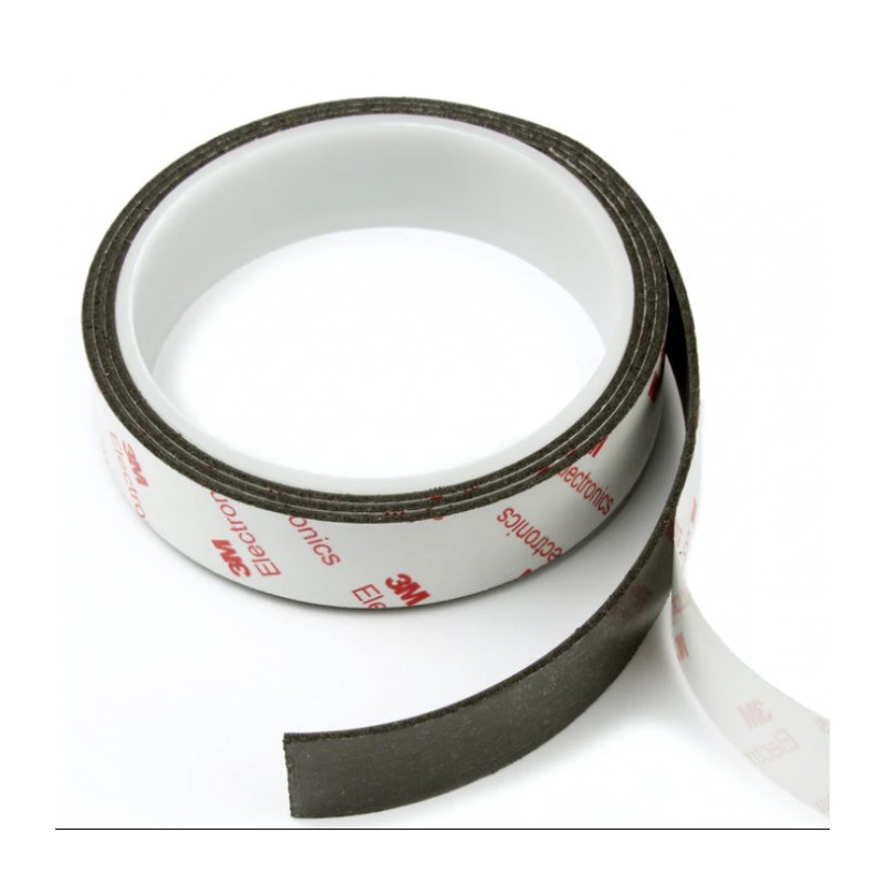 Bandă magnetică de neodim cu autoadeziv puternic 20x1,5 mm - lungime 1 m