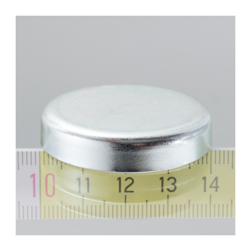 Magnet oală diam. 40 x înălțime 8 mm, fără filet