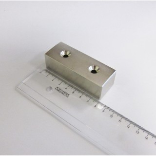 Magnet neodim bloc 80x30x25 N 150 °C, VMM10SH
