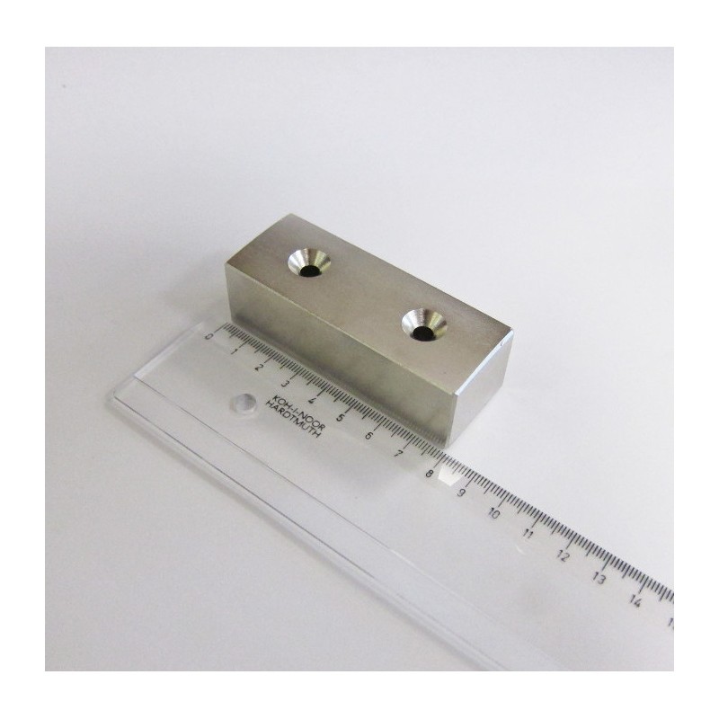 Magnet neodim bloc 80x30x25 N 150 °C, VMM10SH