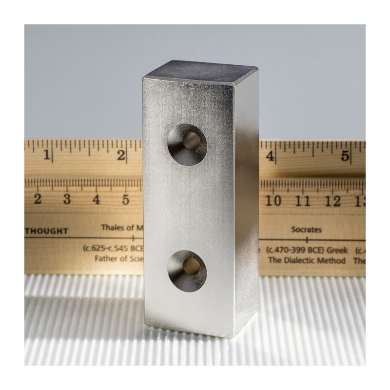 Magnet neodim bloc 80x30x25 N 80 °C, VMM5-N38