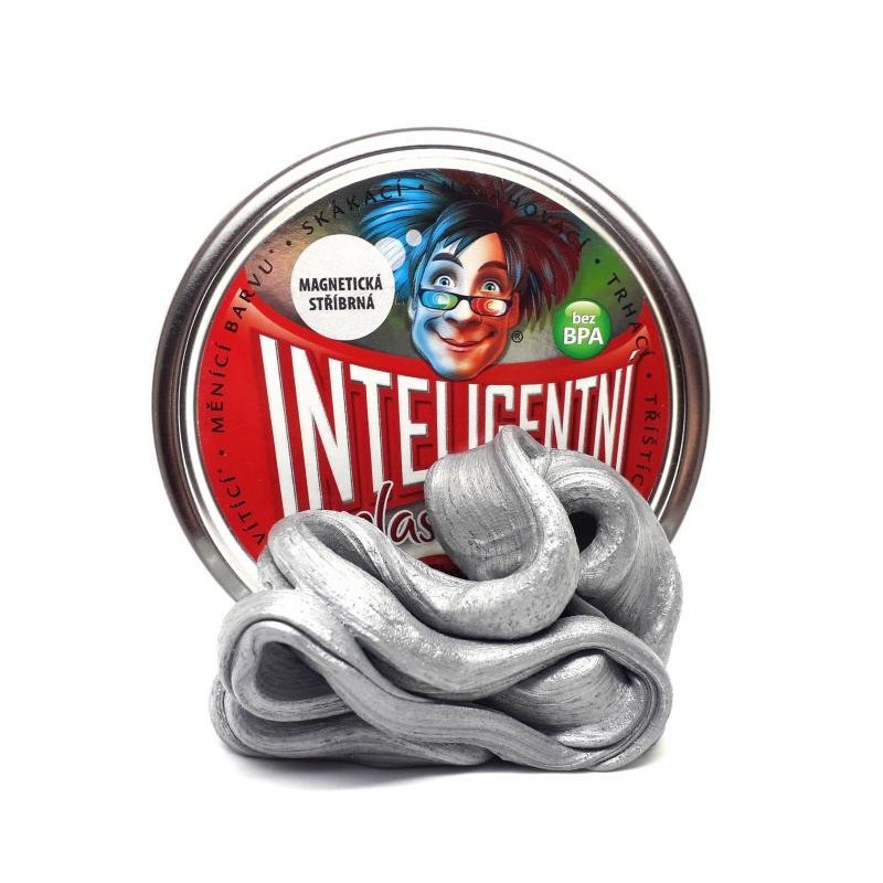 Plastilină magnetică, argint