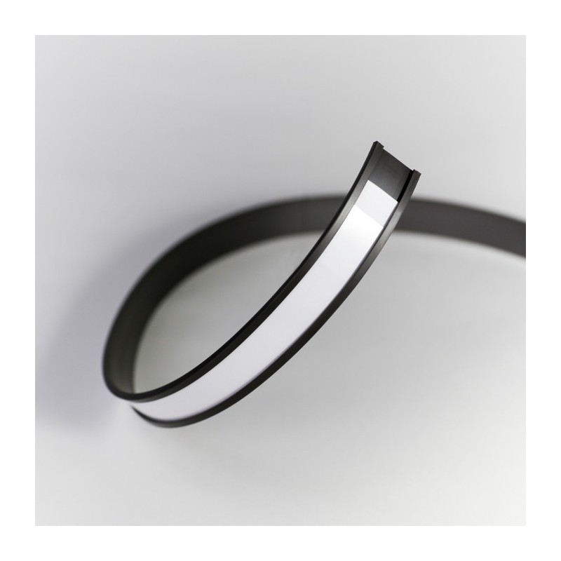 Etichete magnetice latimea 20 mm (profil C + bandă hârtie + folie PVC)