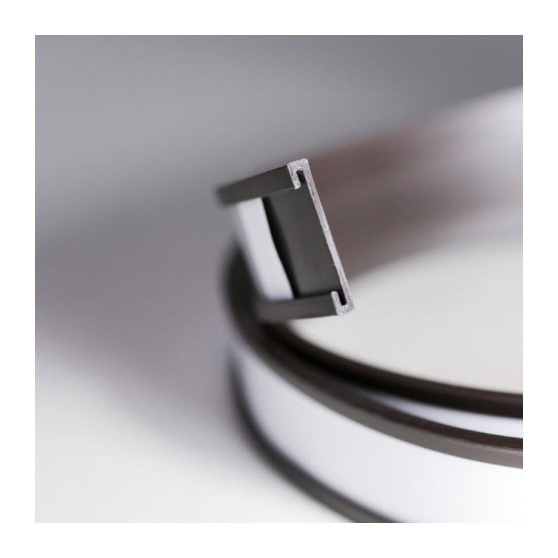 Etichete magnetice latimea 20 mm (profil C + bandă hârtie + folie PVC)