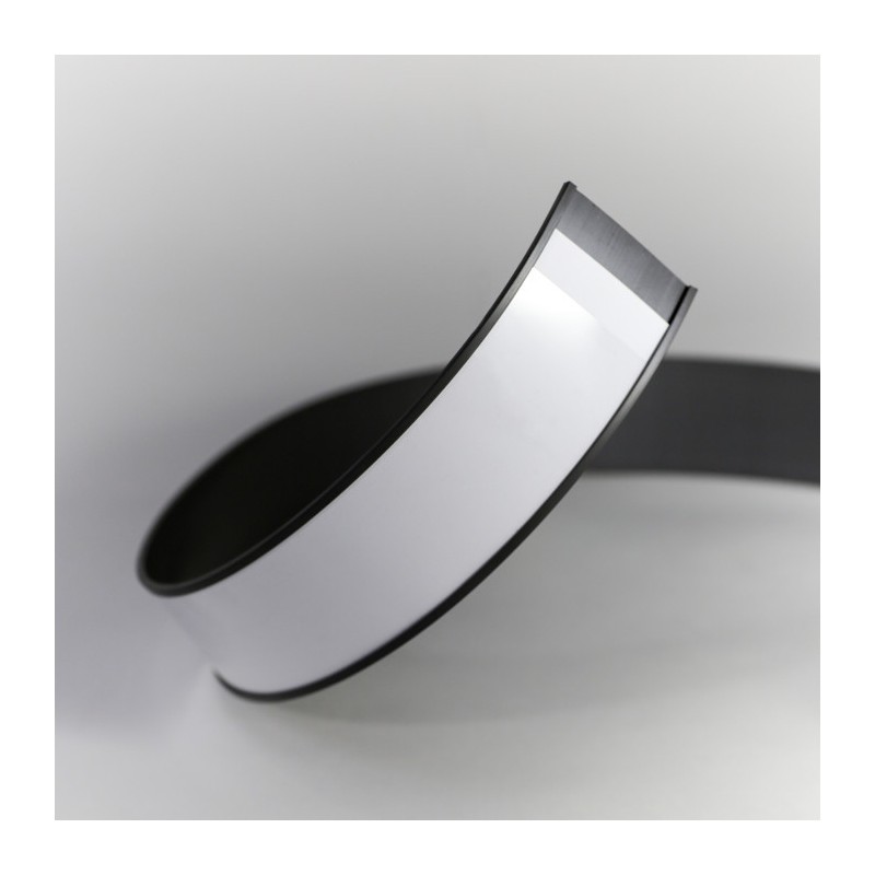 Etichete magnetice latimea 50 mm (profil C + bandă hârtie + folie PVC)