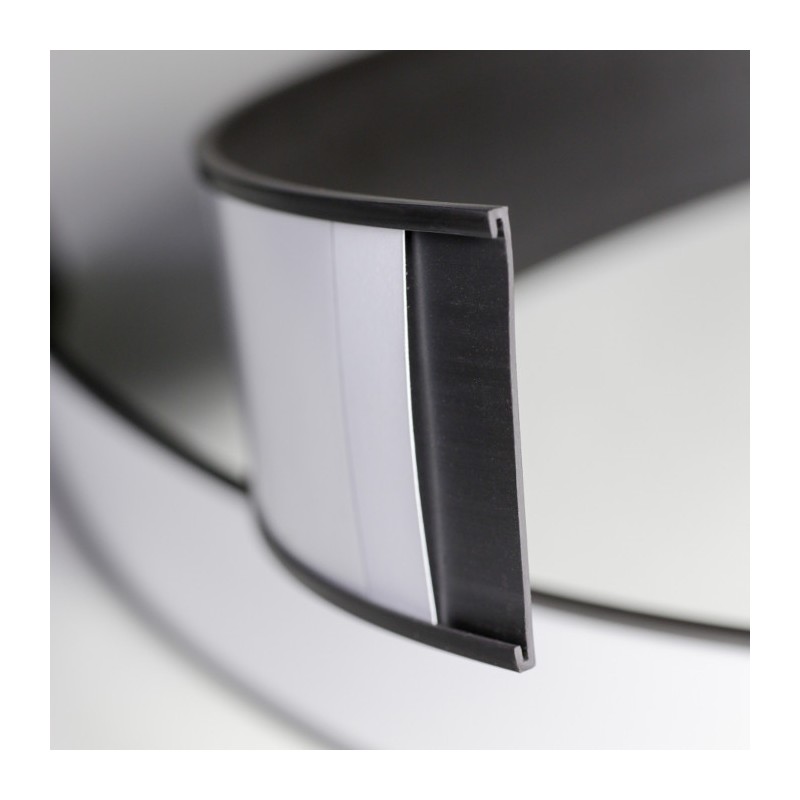 Etichete magnetice latimea 50 mm (profil C + bandă hârtie + folie PVC)