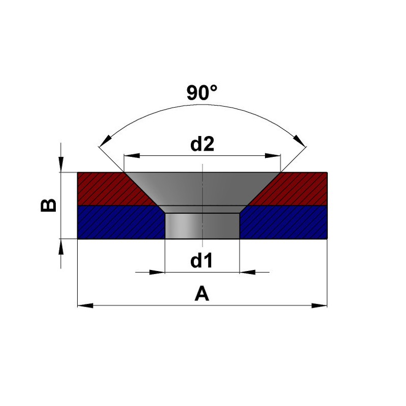Kit magnet pentru fixare diam. 27 mm