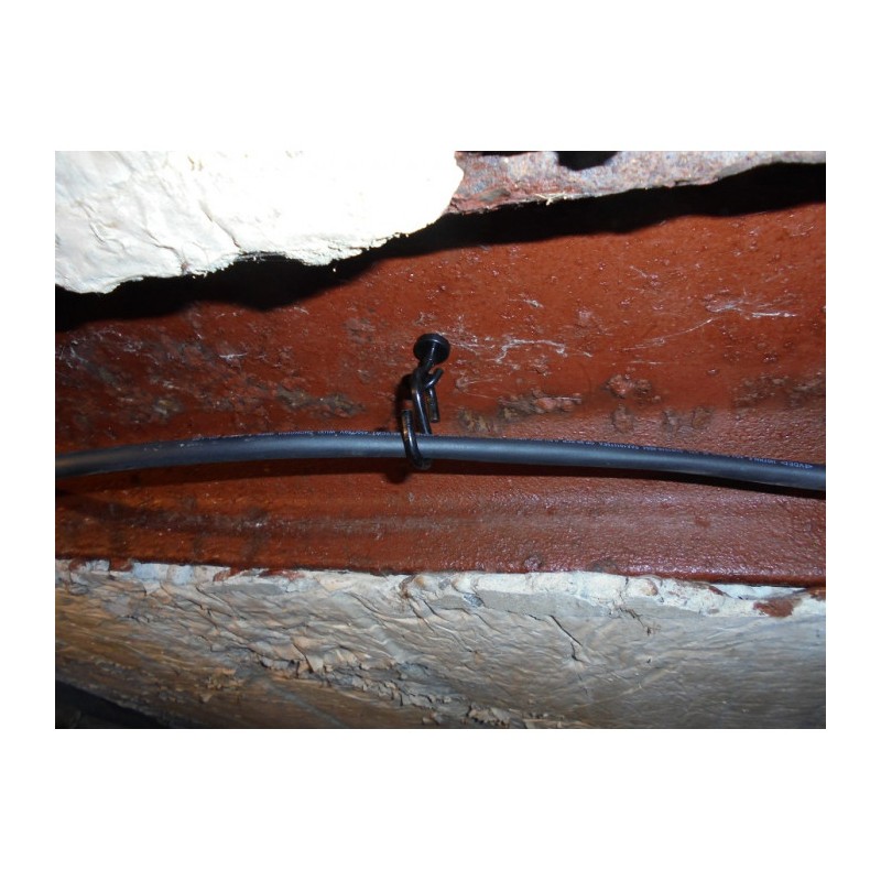 Oală magnetică cu cârlig (cârlig magnetic) diam. 16 N neagră
