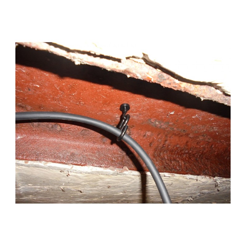 Oală magnetică cu cârlig (cârlig magnetic) diam. 16 N neagră