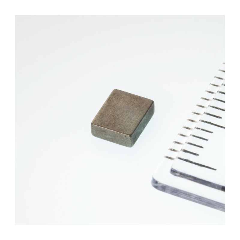 Magnet neodim bloc 5x4x1,6 P 180 °C, VMM5UH-N35UH