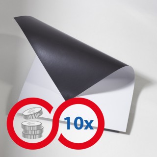 Hârtie magnetică A4 alb mat - set 10 buc