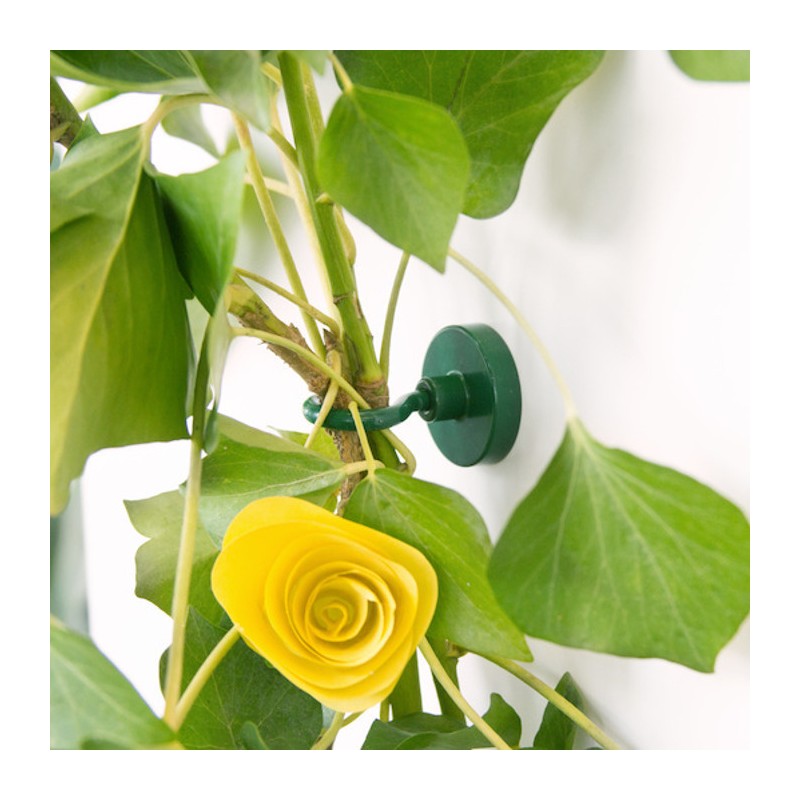 Oală magnetică cu cârlig (cârlig magnetic) diam. 32 N verde