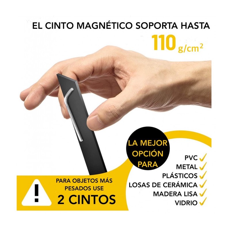 Bandă magnetică autoadezivă nu doar pentru cuțite, lungime 30 cm