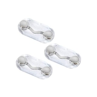 Suport magnetic pentru ochelari, inox, 3 bucăți în pachet
