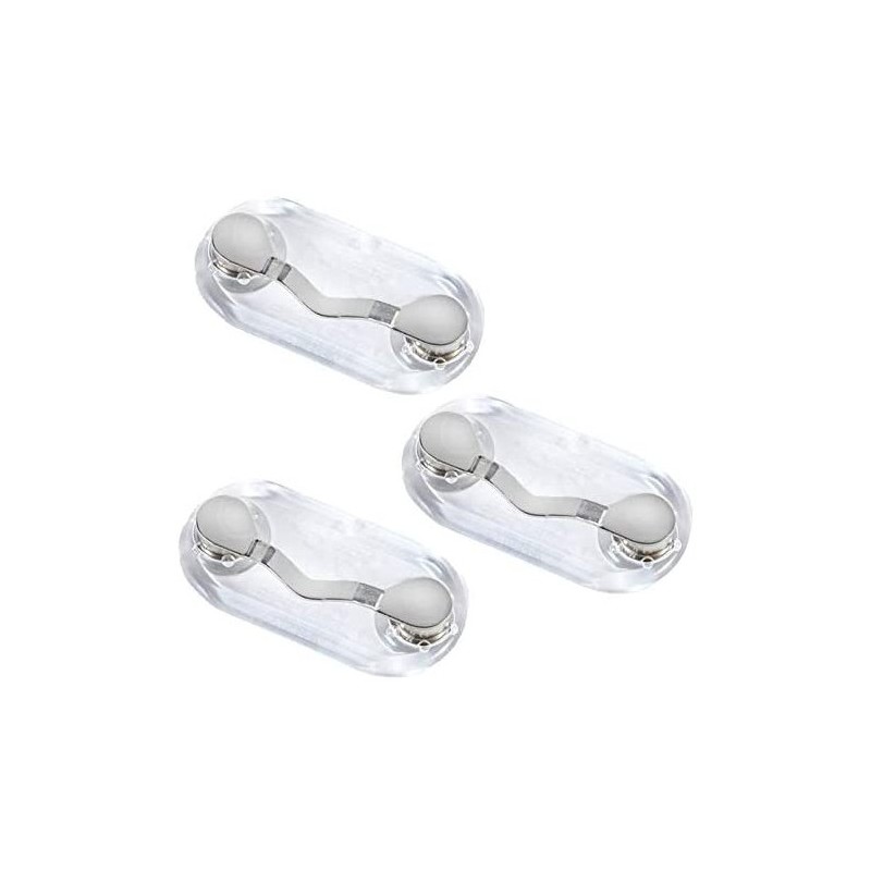 Suport magnetic pentru ochelari, inox, 3 bucăți în pachet