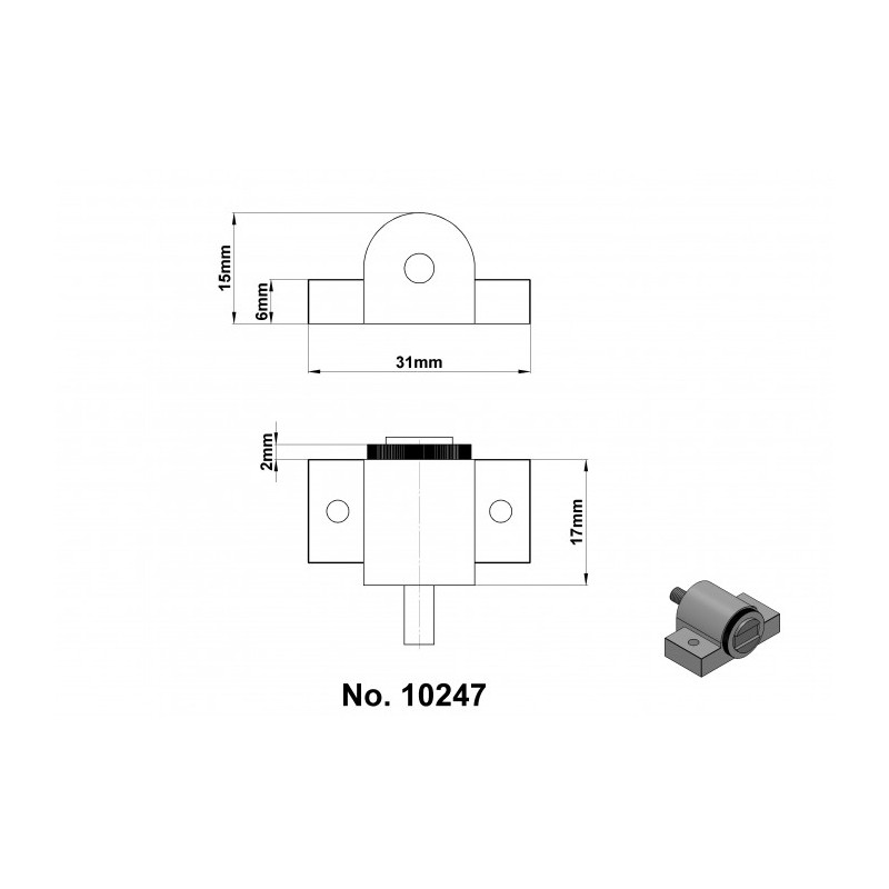 Magnet sub gresie - de neodim