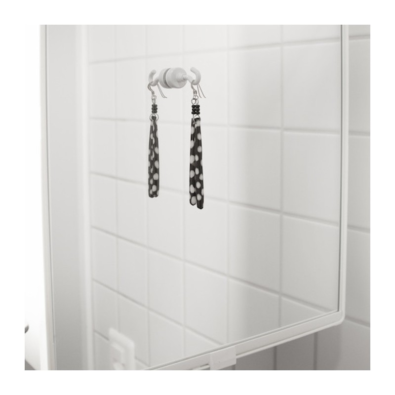 Oală magnetică cu cârlig (cârlig magnetic) diam. 16 N alb