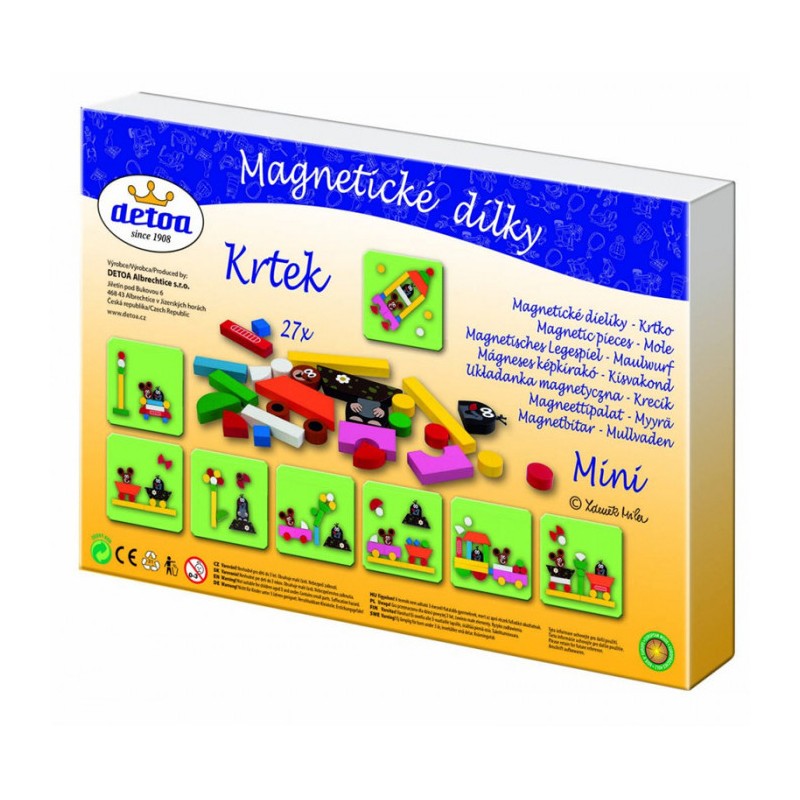 Detoa piese magnetice Cârticel MINI