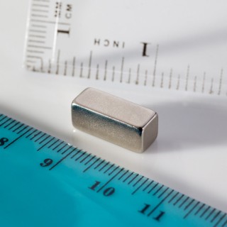 Magnet neodim bloc 15x6x6 N 80 °C, VMM10-N50