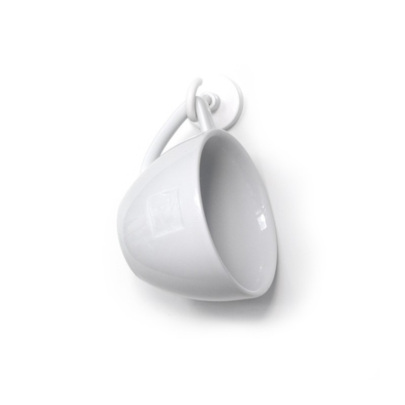 Oală magnetică cu cârlig (cârlig magnetic) diam. 32 N alb