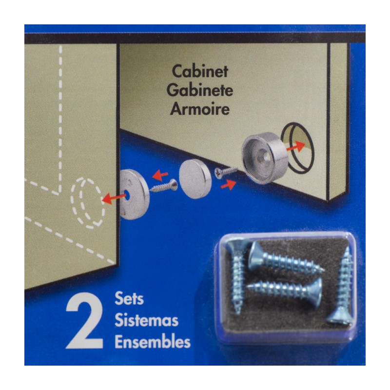 Magnet de prindere mobilier 15,9 x 6,4 mm