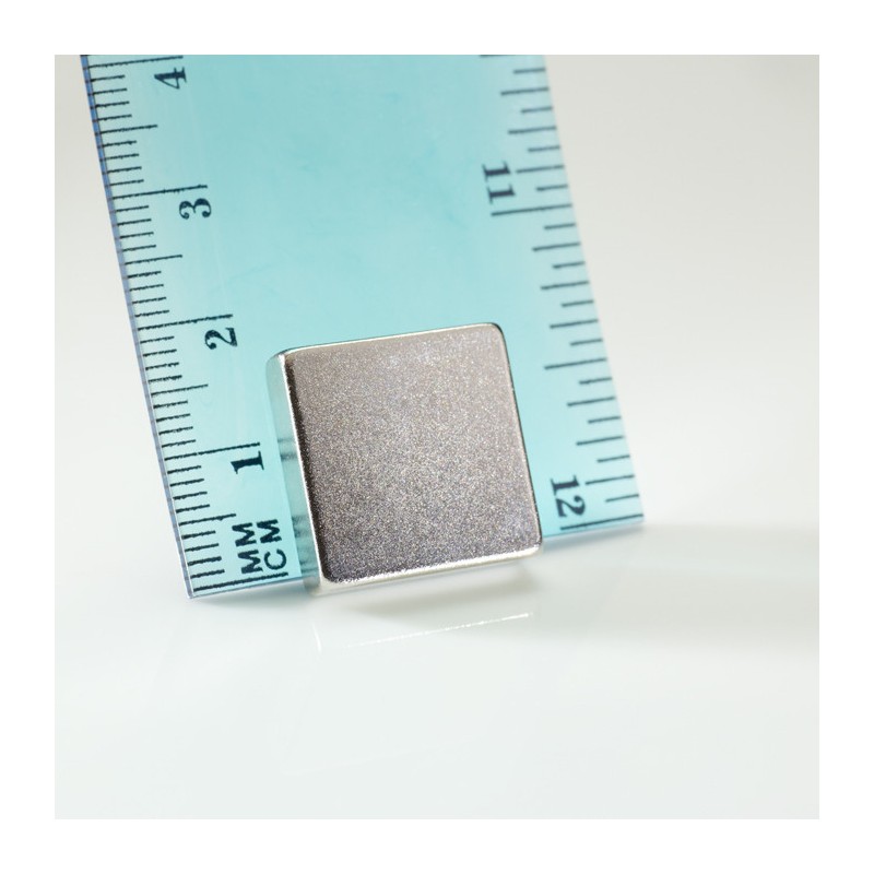 Magnet neodim bloc 18x18x5 N 80 °C, VMM4-N35